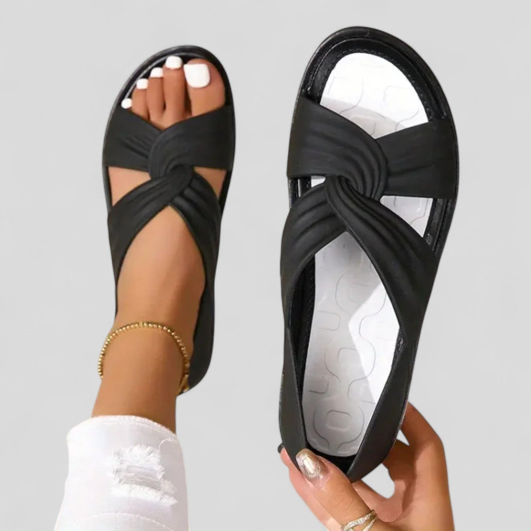Meredith | Stylish Orthopedic Crisscross Sandals With Arch Support