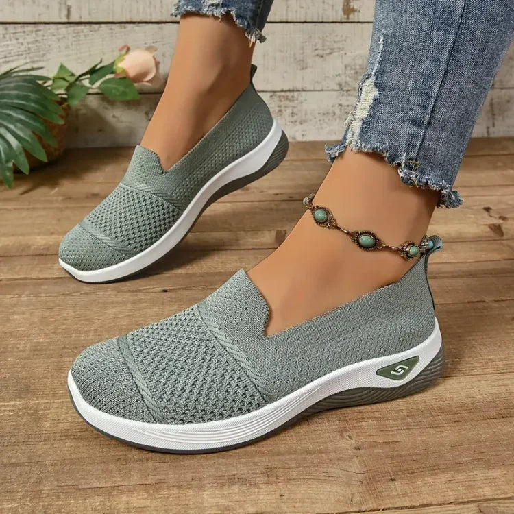 Imogen | Chic Orthopedic Slip-On Sneakers With Mesh Comfort