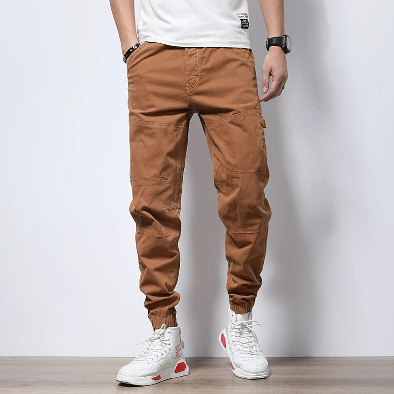 Aspen | Stylish Urban Reinforced Cargo Joggers With Elastic Waist