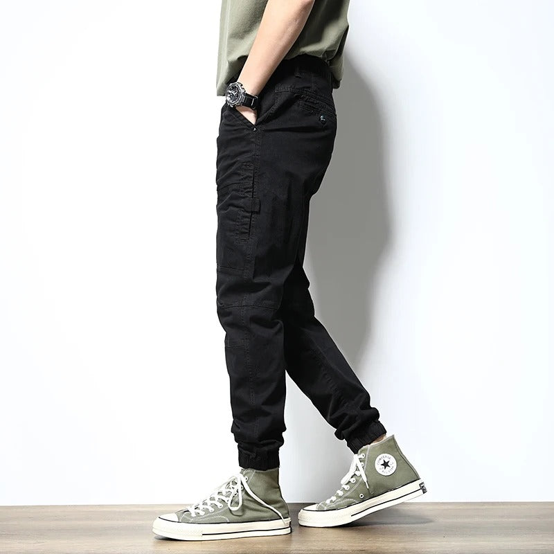 Aspen | Stylish Urban Reinforced Cargo Joggers With Elastic Waist