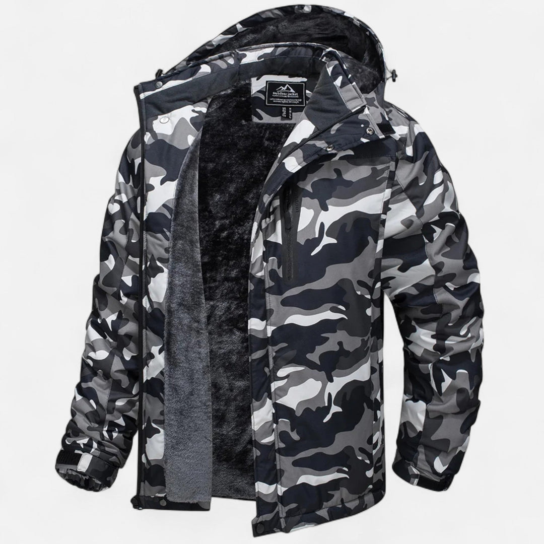 Stella | Stylish Fleece-Lined Hooded Winter Parka For Men