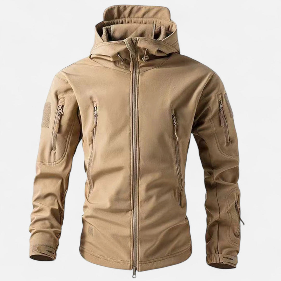 Florence | Tactical Softshell Hooded Jacket With Multi-Pocket Design