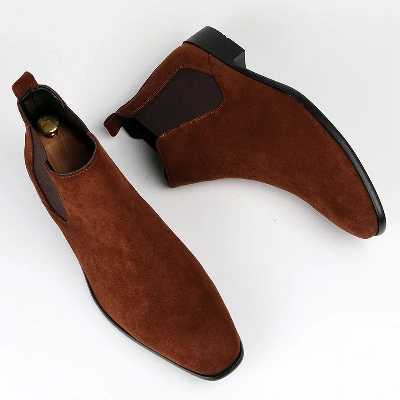 Andrew | Men’s Suede Chelsea Boots for Casual Wear