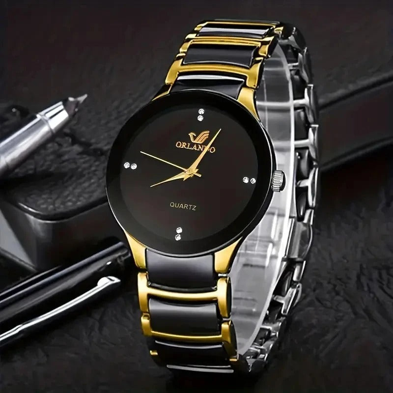 Vivienne | Elegant Men's 5-Piece Aviator Gift Set With Watch