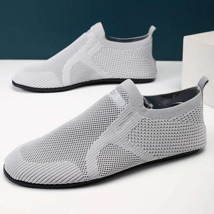 Paige | Stylish Knit Barefoot Slip-On Sneakers With Breathable Mesh