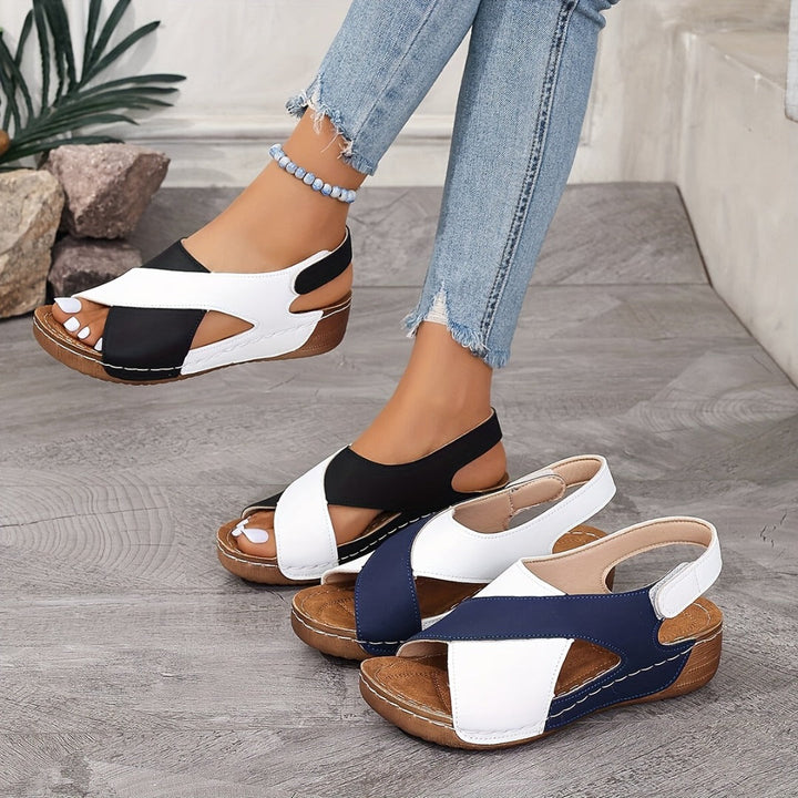 Jasmine | Stylish Orthopedic Wedge Sandals With Arch Support