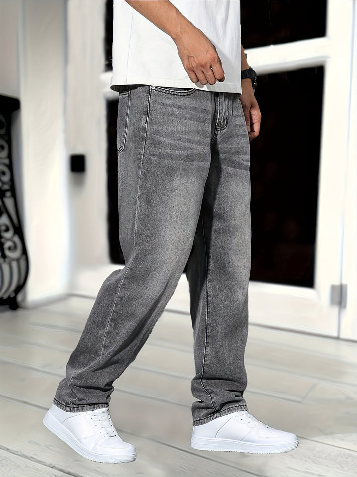 Thijs | Classic Straight Leg Denim Jeans Men - Relaxed Fit