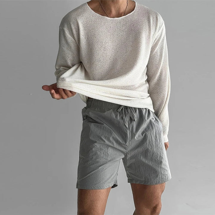 Elyse | Effortless Long Sleeve Knit Pullover With Round Neckline