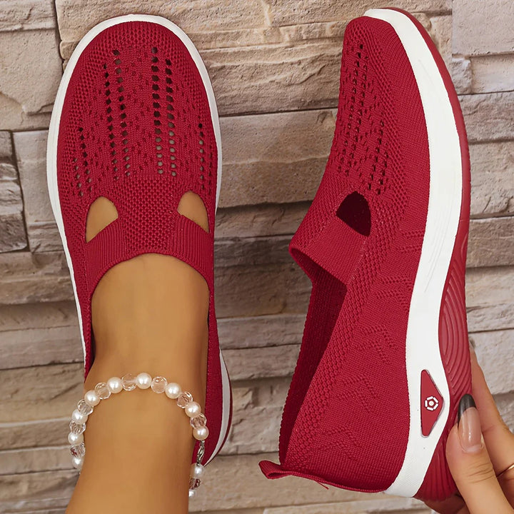 Moira | Stylish Orthopedic Slip-On Mesh Sneakers For Women