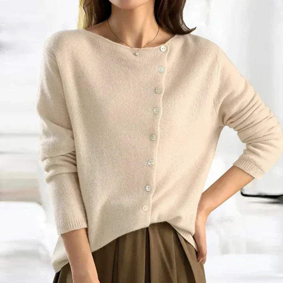 Ella - Stylish Button Cardigan