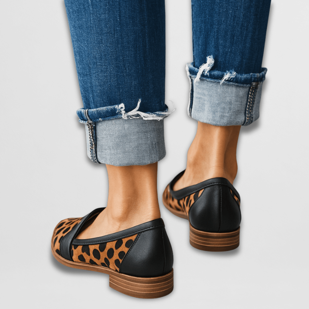 Freya | Stylish Pointed Toe Suede Loafers With Arch Support