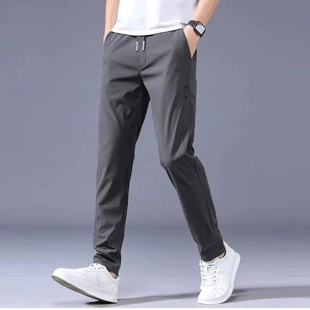 Calvin | Stylish Quick-Dry Drawstring Joggers Men's Straight Fit