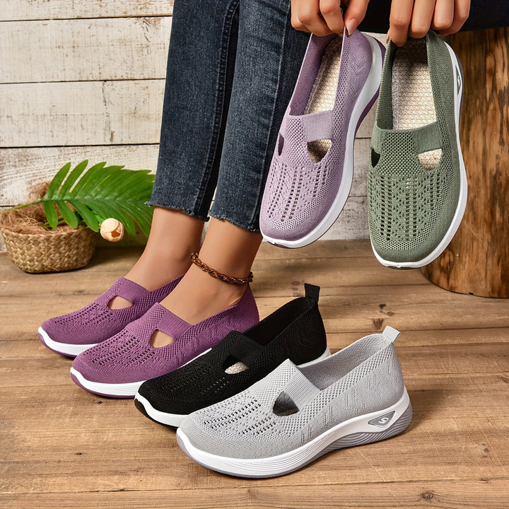 Moira | Stylish Orthopedic Slip-On Mesh Sneakers For Women