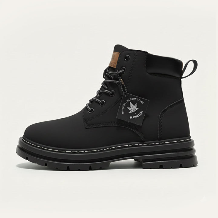 Margot | Stylish Wheat Lace-Up Work Boots Men
