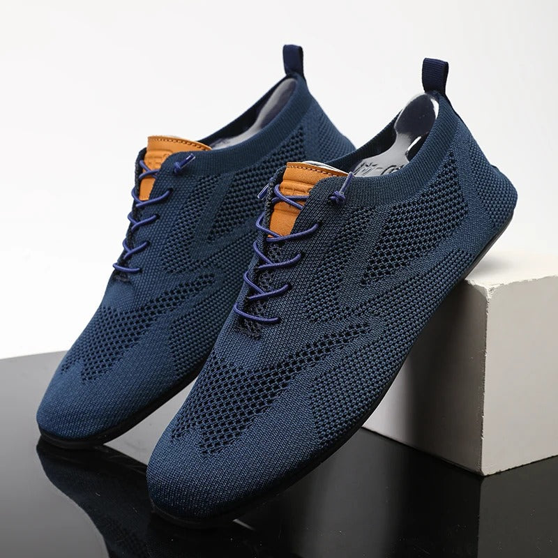 Serena | Stylish Mesh Knit Slip-On Sneakers With Breathable Design