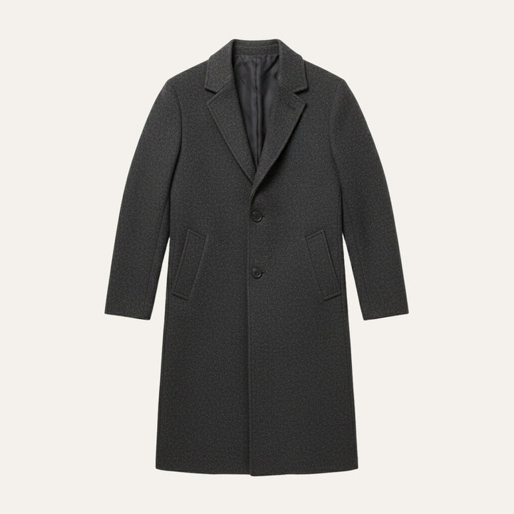 Serena | Elegant Classic Wool Winter Overcoat With Tailored Lapels