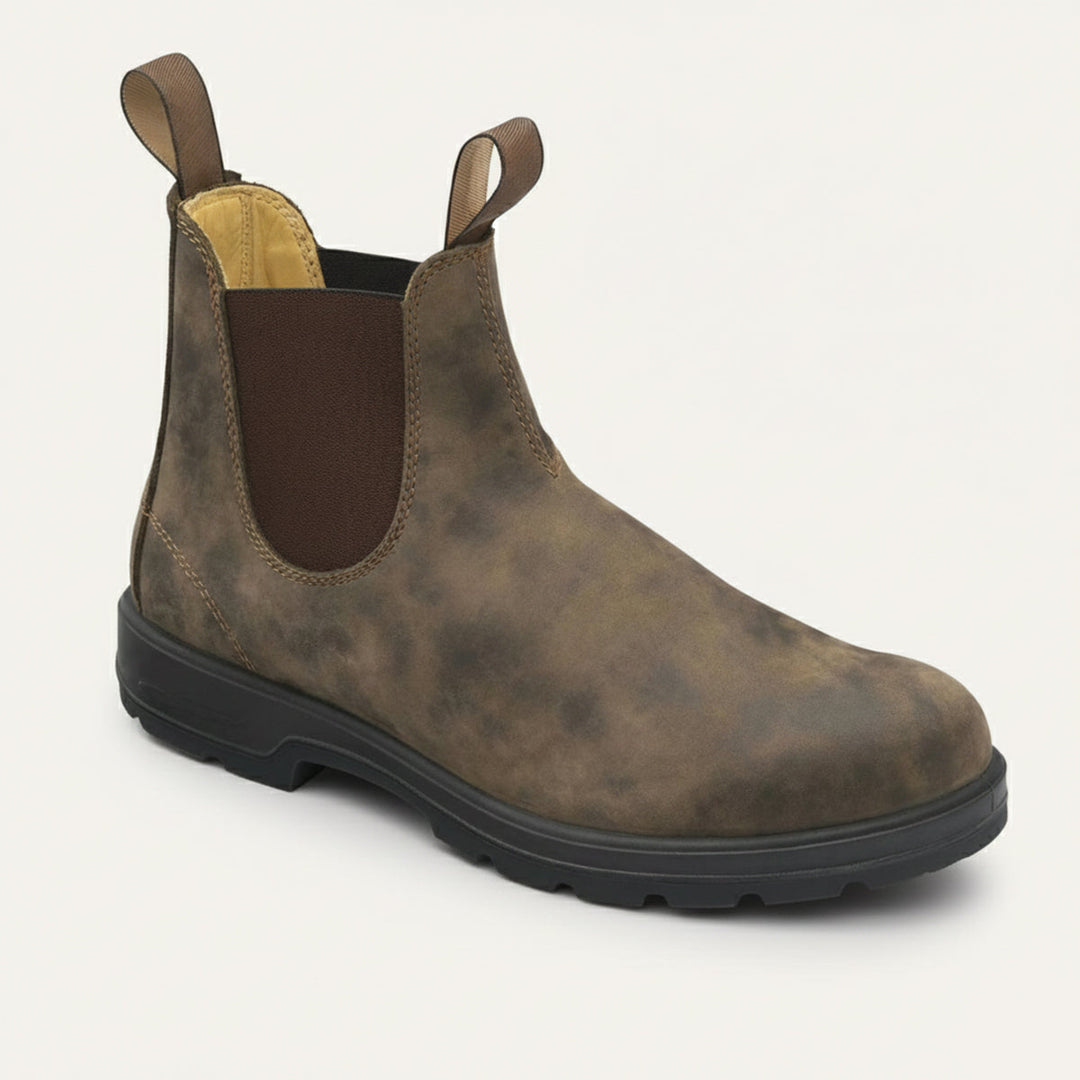 Margot | Sleek Suede Chelsea Boots Men Premium Leather Slip-On
