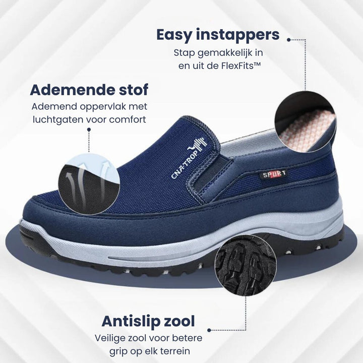 Harriet | Comfortable Men's Slip-On Walking Shoes With Arch Support