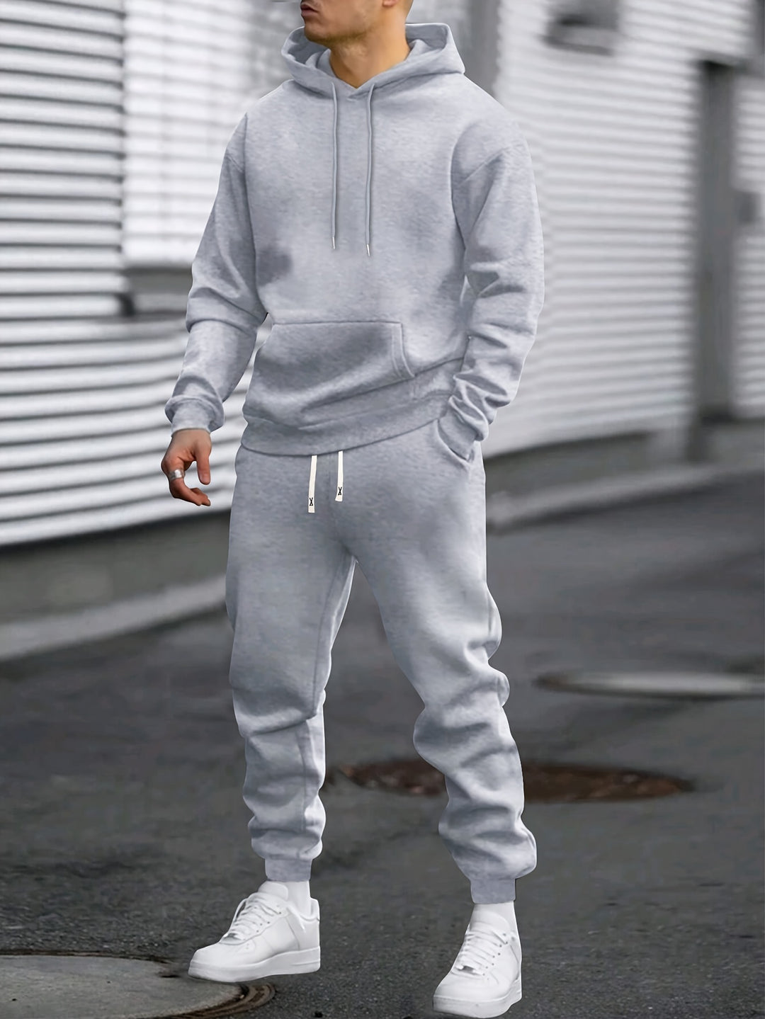 Tillie | Stylish Hooded Tracksuit Set With Drawstring Joggers
