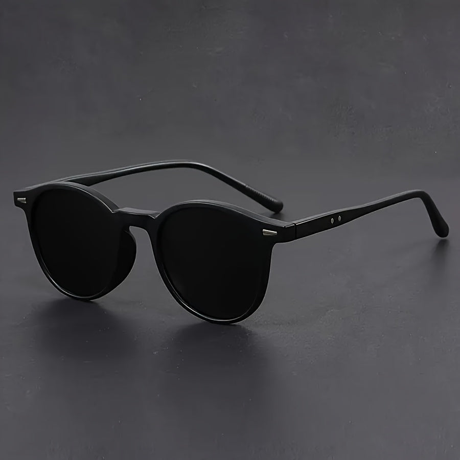 Millie | Stylish Round Frame Clear Sunglasses For Men
