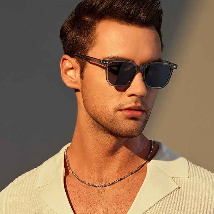 Tillie | Vintage Square Frame Sunglasses Men