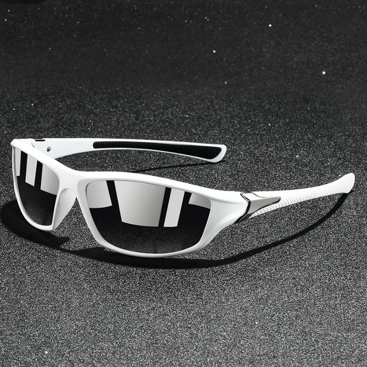 Ruby | Sleek Polarized Sport Sunglasses With Blue Mirror Lens