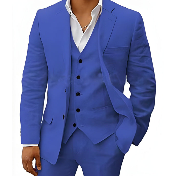 Tillie | Elegant Three-Piece Linen Suit Set