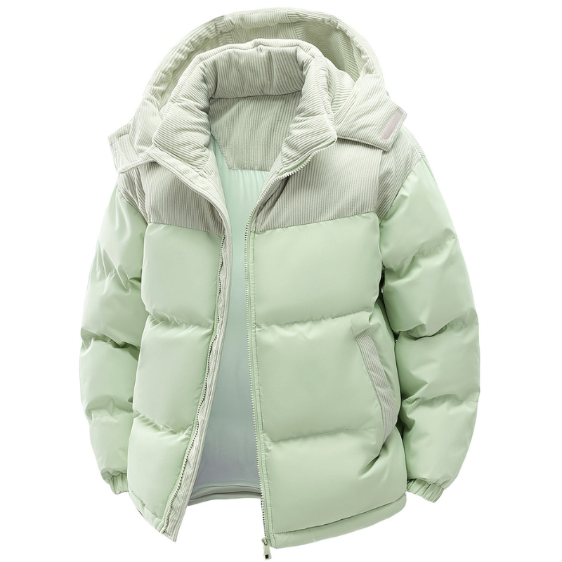 Tilly | Stylish Hooded Puffer Jacket With Quilted Design