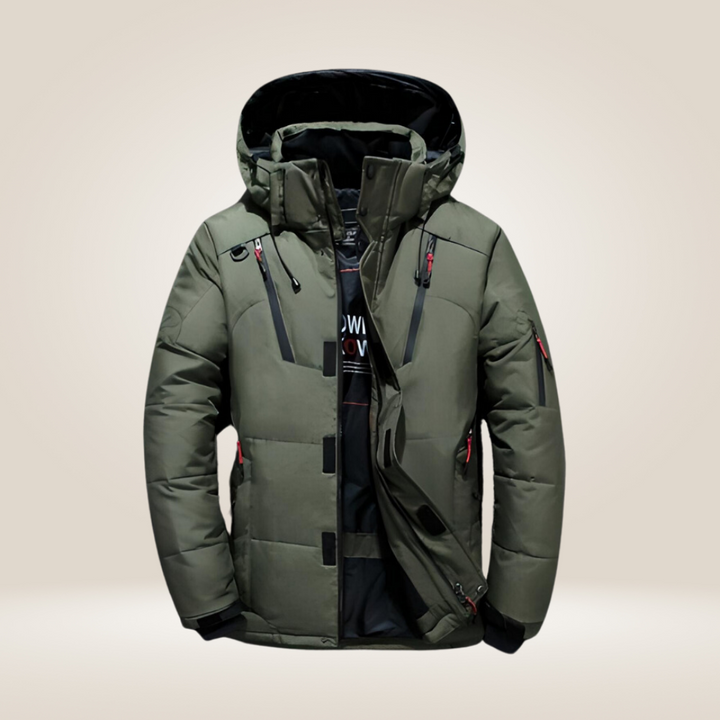 Jericho | Stylish Hooded Windproof Winter Parka Men