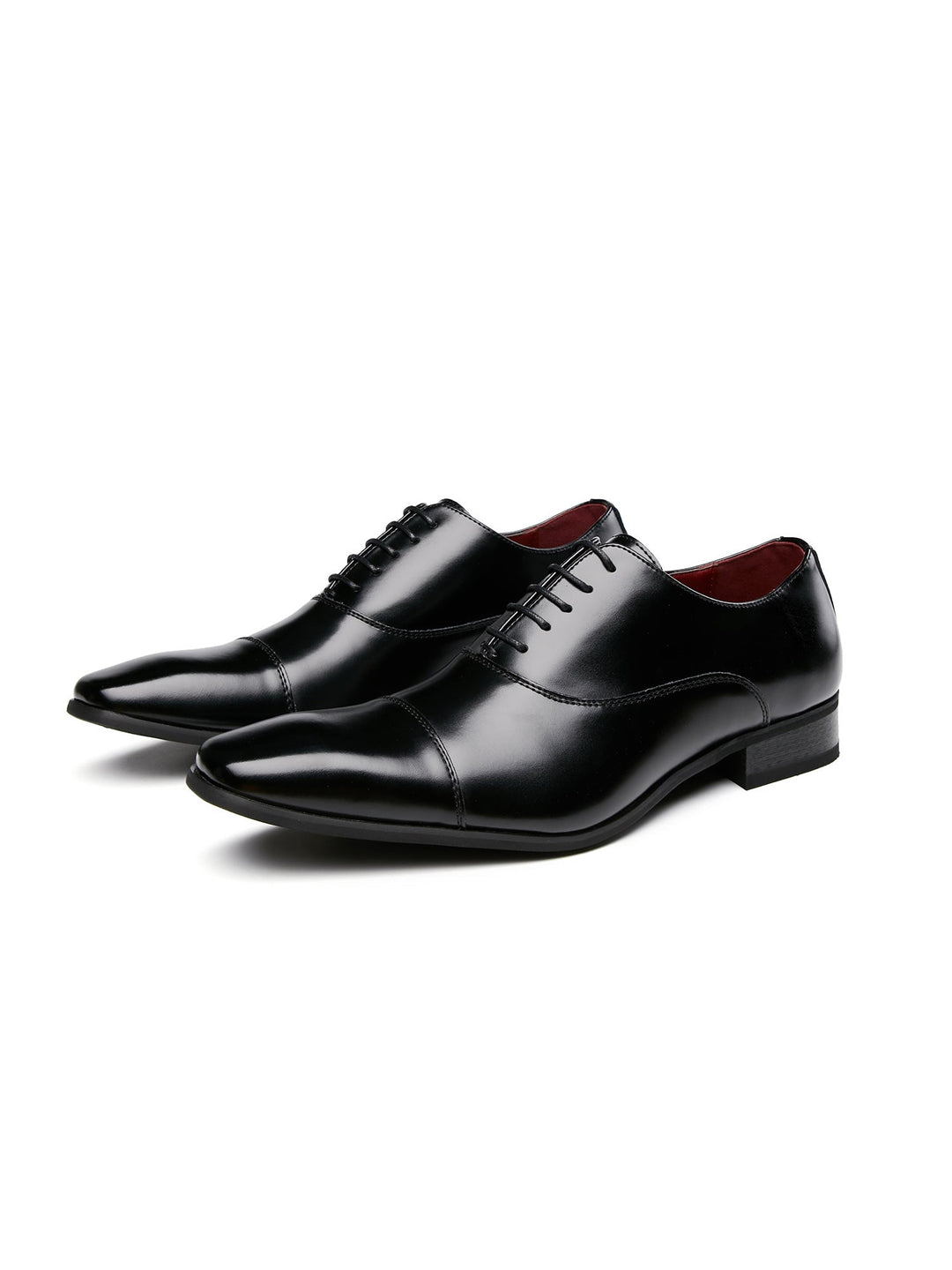 Tillie | Sleek Oxford Cap-Toe Leather Dress Shoes