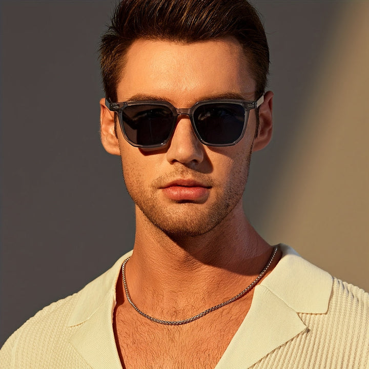 Tillie | Vintage Square Frame Sunglasses Men