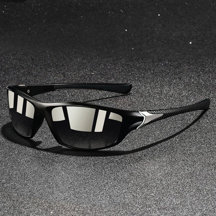 Ruby | Sleek Polarized Sport Sunglasses With Blue Mirror Lens
