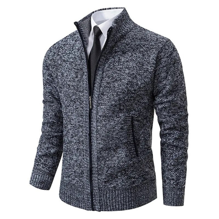 Tilly | Stylish Zip-Up Knit Cardigan For Smart Casual Comfort