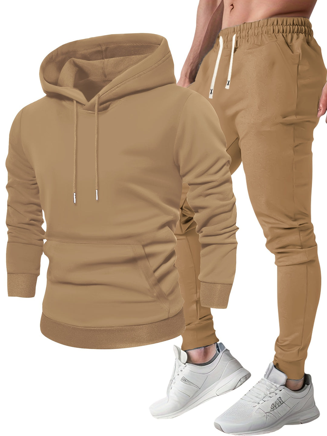 Tillie | Stylish Hooded Tracksuit Set With Drawstring Joggers