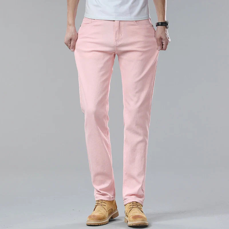 Tillie | Stylish Men's Pink Casual Pants Perfect Fit