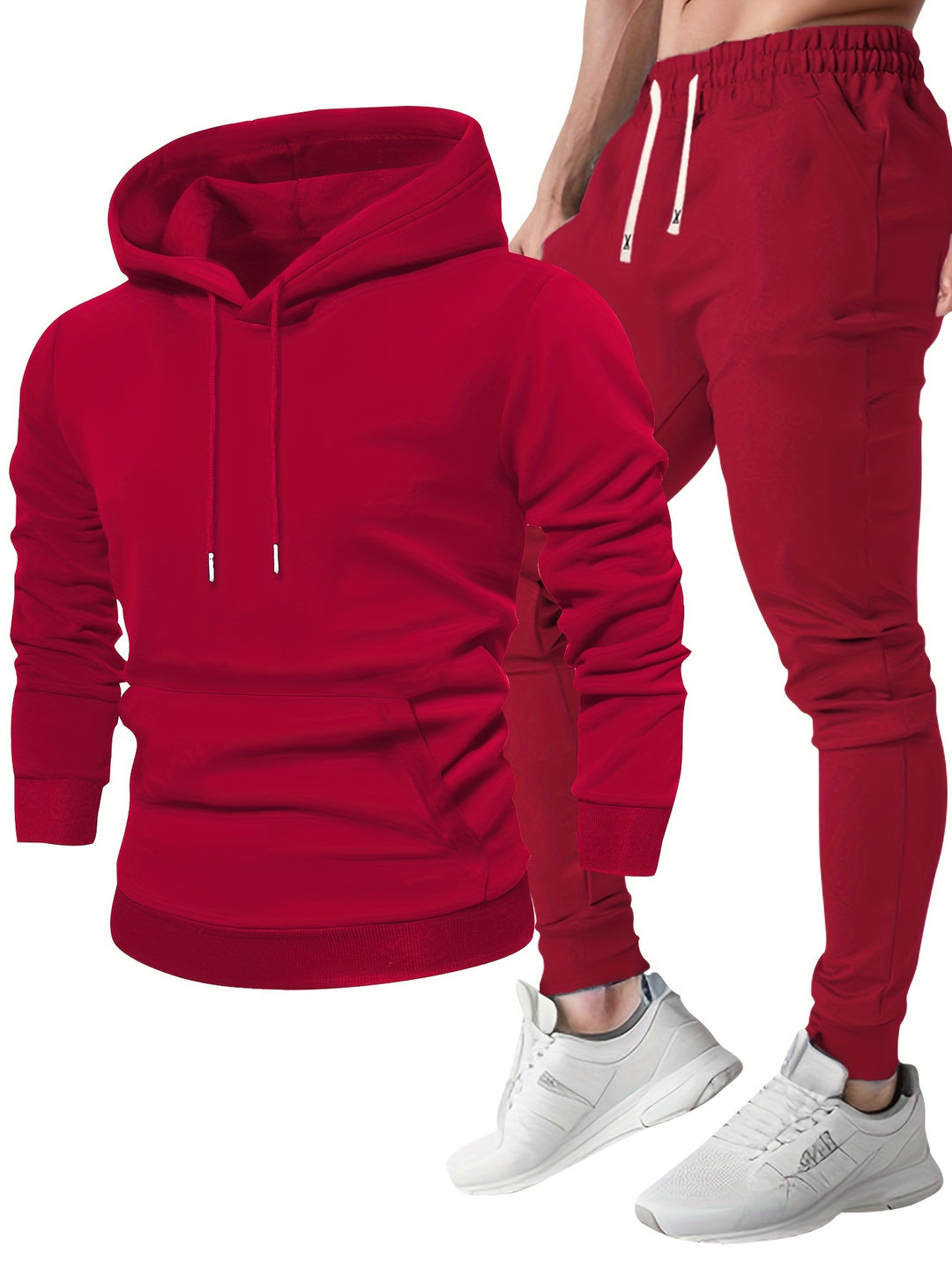 Tillie | Stylish Hooded Tracksuit Set With Drawstring Joggers