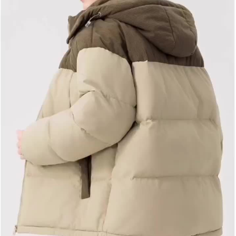 Tilly | Stylish Hooded Puffer Jacket With Quilted Design