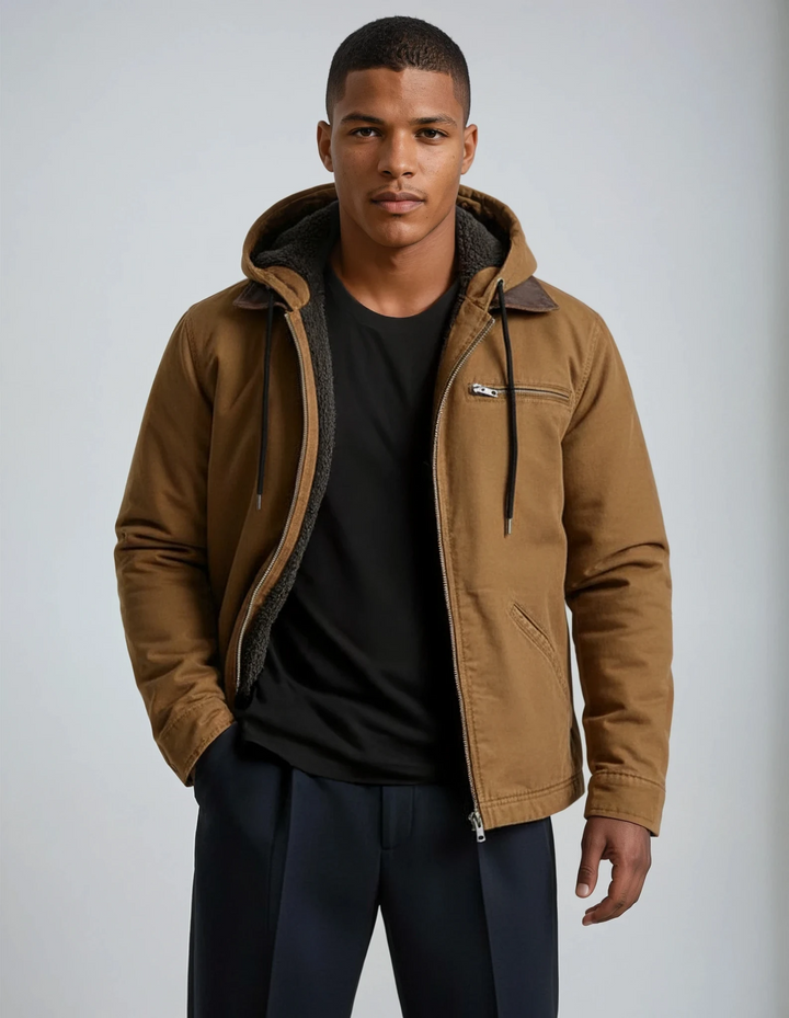 Tilly | Stylish Sherpa Lined Hooded Winter Jacket