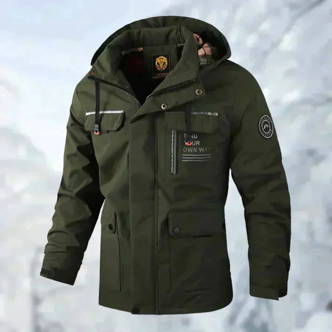 Eva | Stylish Waterproof Hooded Winter Jacket Men