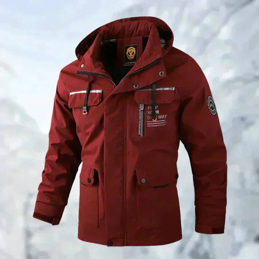 Eva | Stylish Waterproof Hooded Winter Jacket Men