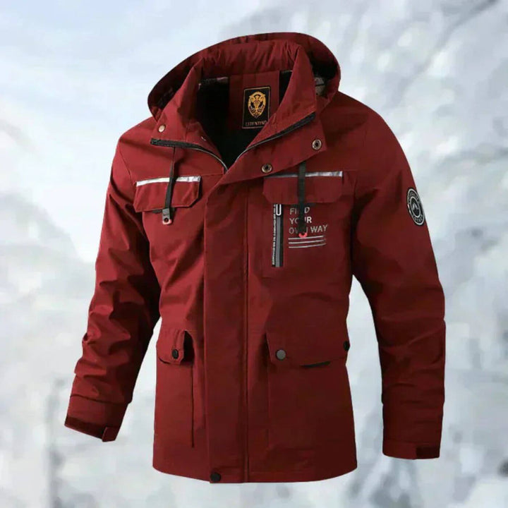 Eva | Stylish Waterproof Hooded Winter Jacket Men
