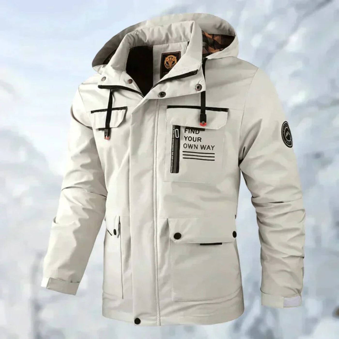Eva | Stylish Waterproof Hooded Winter Jacket Men