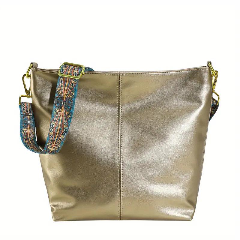 Harper | Stylish Blue Crossbody Sling Bag With Boho Strap