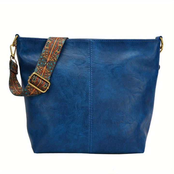 Harper | Stylish Blue Crossbody Sling Bag With Boho Strap