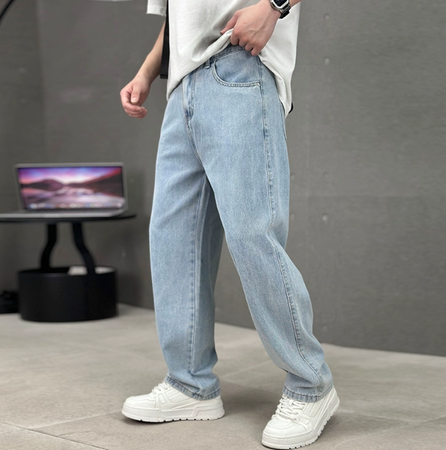 Sienna | Stylish Men's Loose Fit Straight Leg Denim Jeans
