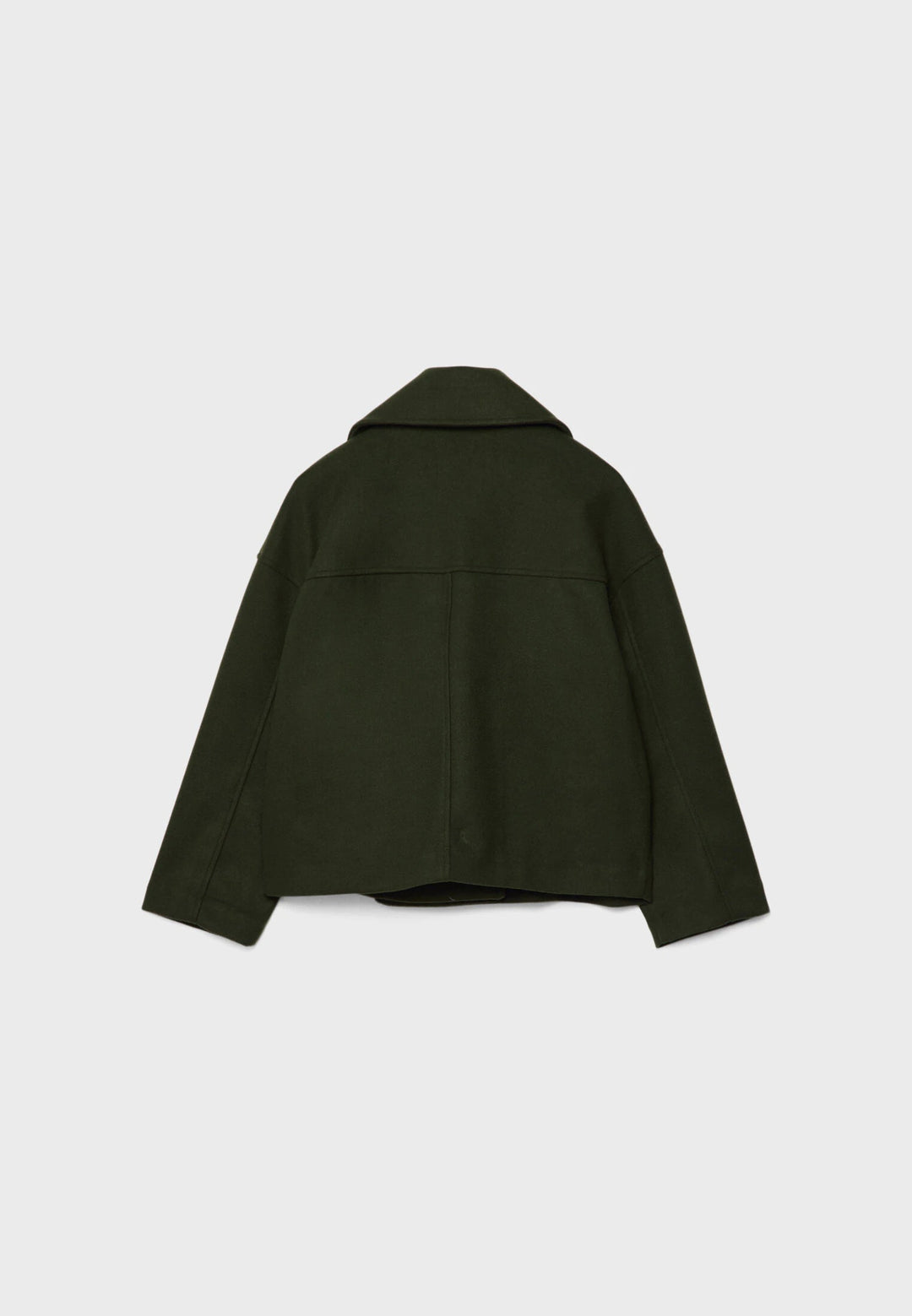 Phoebe | Elegant Double Breasted Cropped Winter Coat