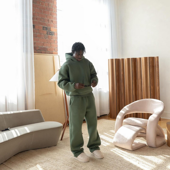 Devano | Stylish Oversized Hoodie Tracksuit Set