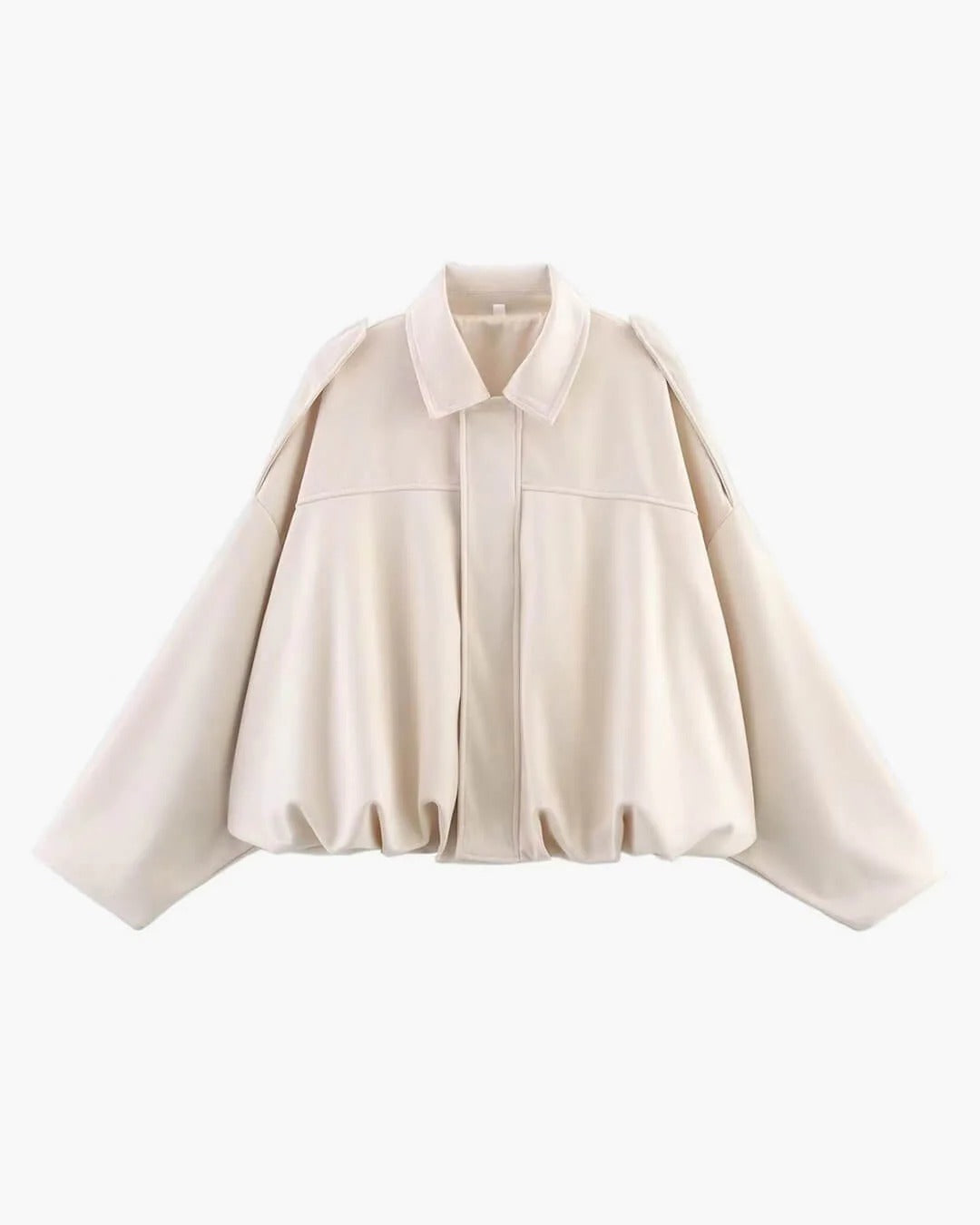 Juniper | Chic Collared Faux Suede Bomber Jacket Women