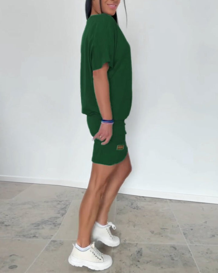 Zoe | Stylish Off-Shoulder Stretch Mini Dress