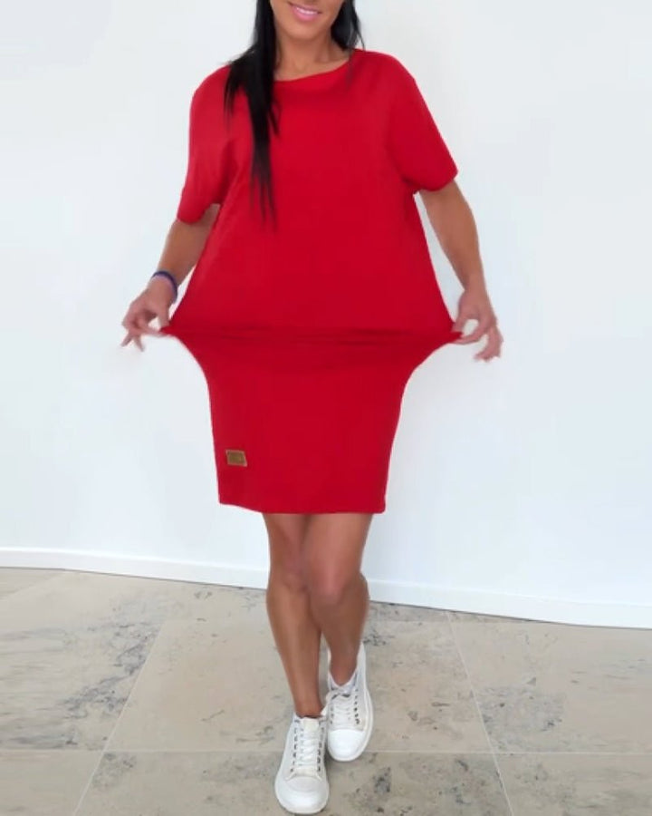 Zoe | Stylish Off-Shoulder Stretch Mini Dress